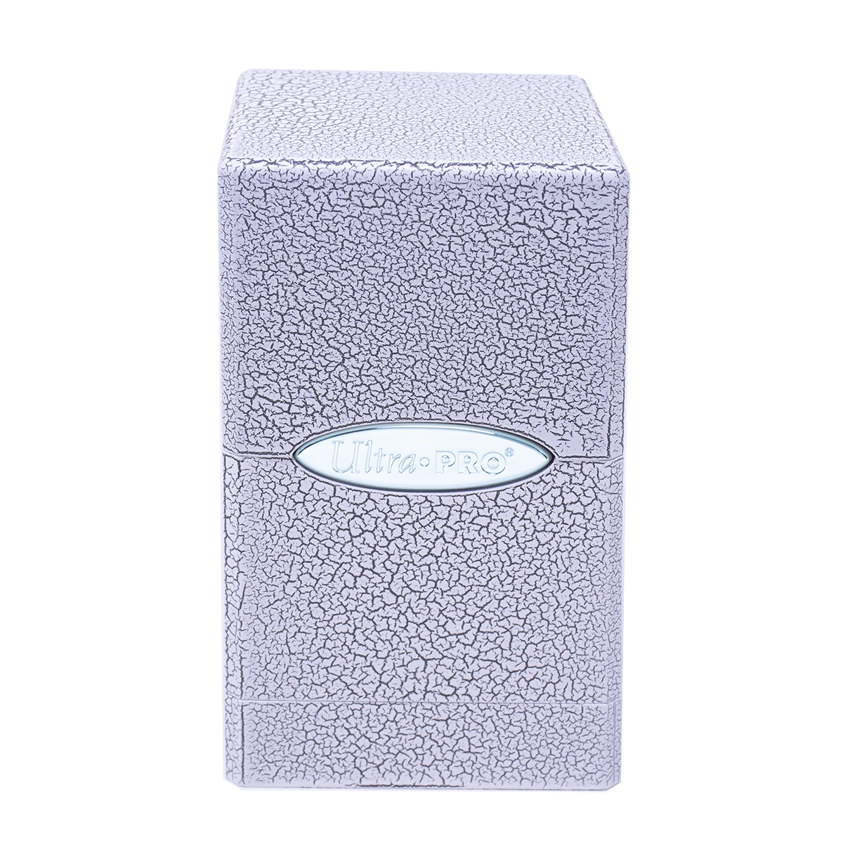 Ultra Pro Ivory Crackle Satin Tower Deck Box - Image 2