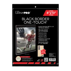 Ultra Pro 8" X 10" Black Border UV ONE-TOUCH Magnetic Holder