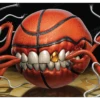Ultra Pro Monster Basketball Breaker Mat Mousepad By Tom Wood