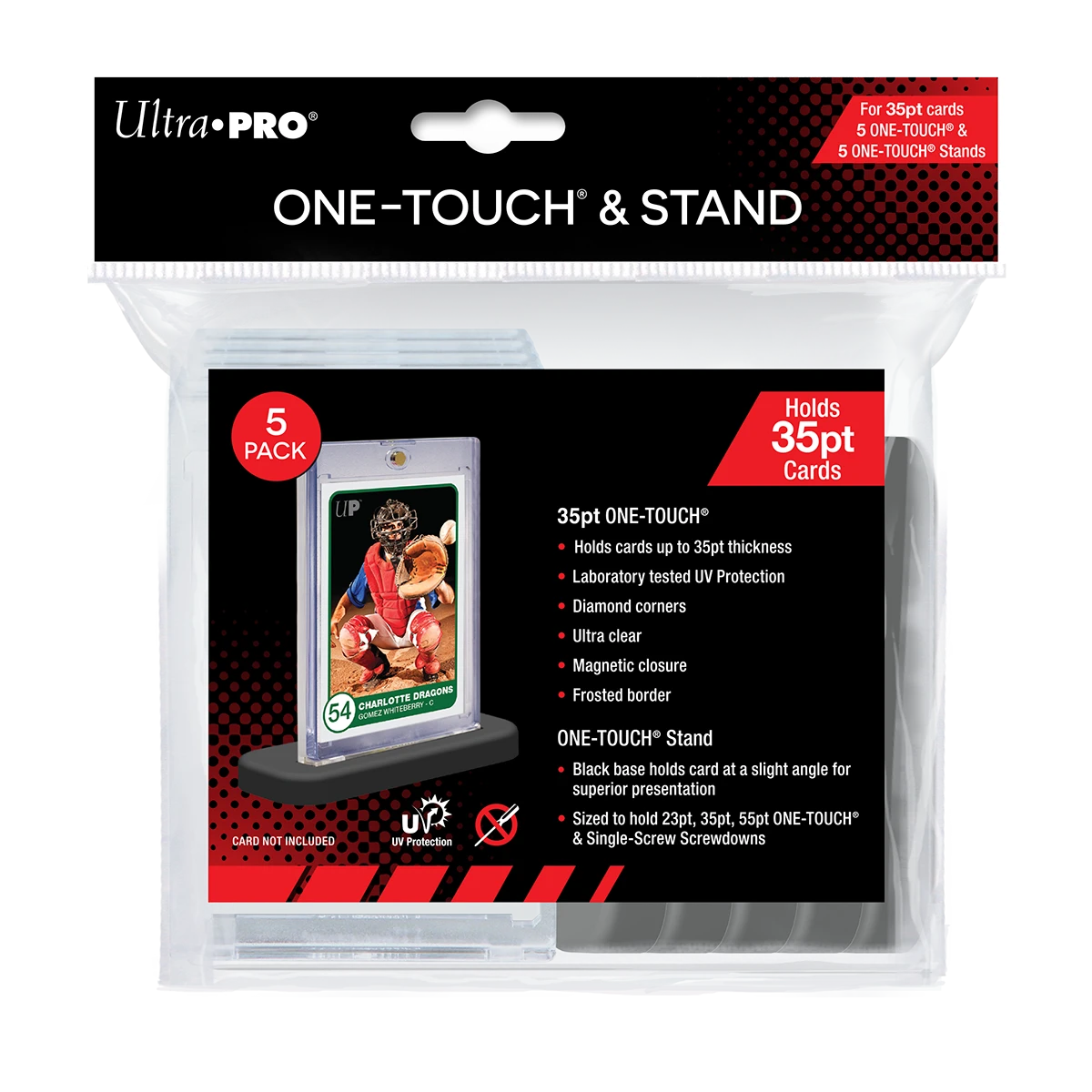 Ultra Pro 35PT ONE-TOUCH & Stands (5ct)