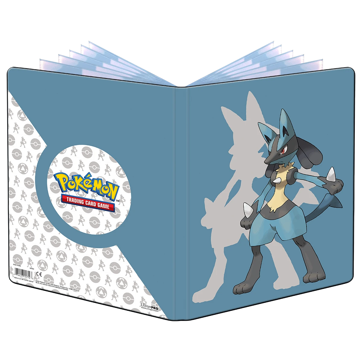 Ultra Pro Lucario 9-Pocket Portfolio For Pokémon