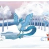 Ultra Pro Gallery Series Frosted Forest Standard Gaming Playmat Mousepad For Pokemon