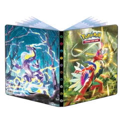 Ultra Pro Scarlet And Violet Koraidon And Miraidon 9-Pocket Portfolio For Pokémon