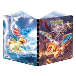 Ultra Pro Scarlet And Violet Charizard And Dragonite 9-Pocket Portfolio For Pokémon