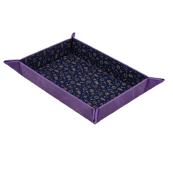 Ultra Pro Critical Role Bells Hells Pattern Printed Leatherette Folding Dice Tray