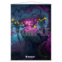 Ultra Pro Ikoria: Lair Of Behemoths Indatha Triome Wall Scroll For Magic: The Gathering