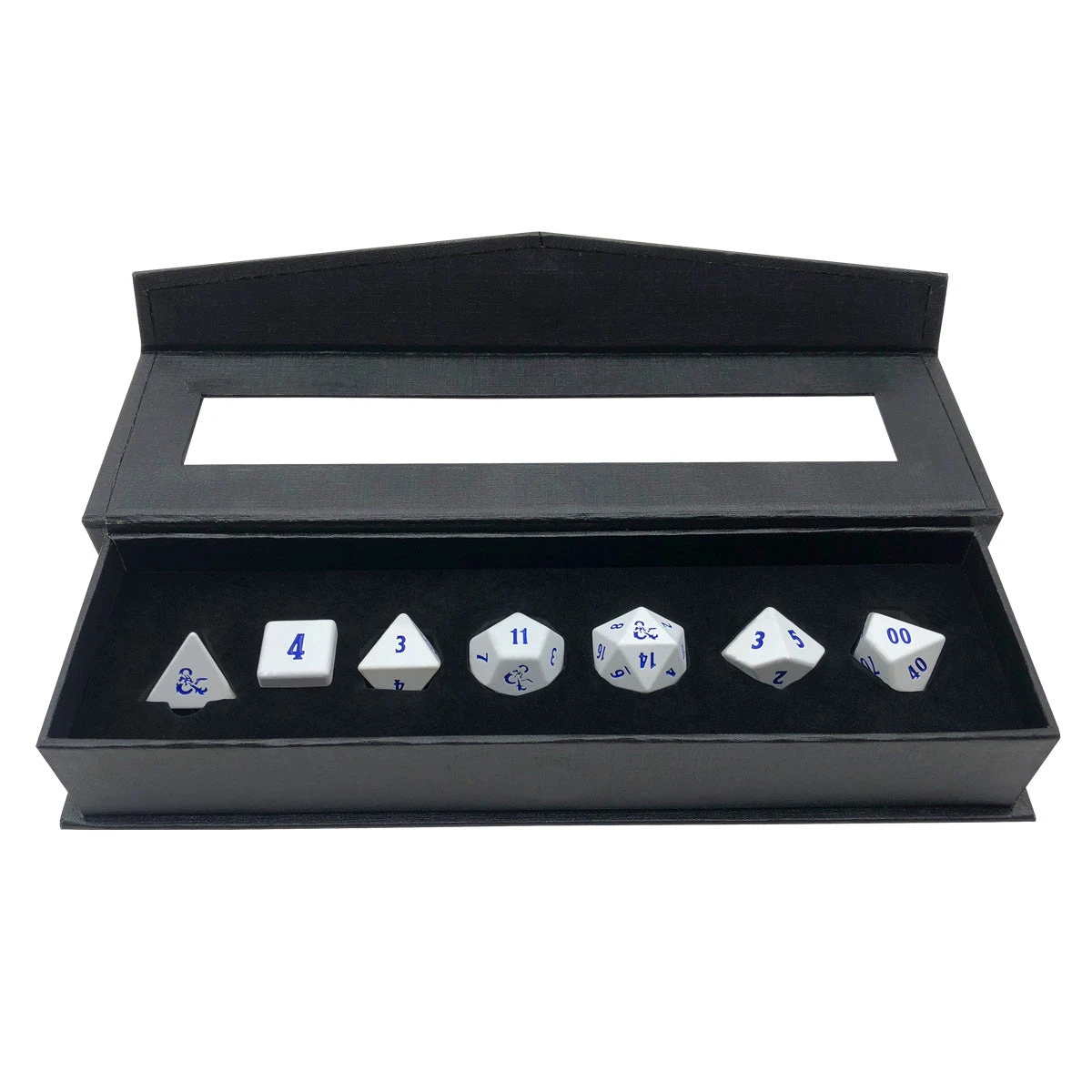 Ultra Pro Heavy Metal Icewind RPG Dice Set (7ct) For Dungeons & Dragons