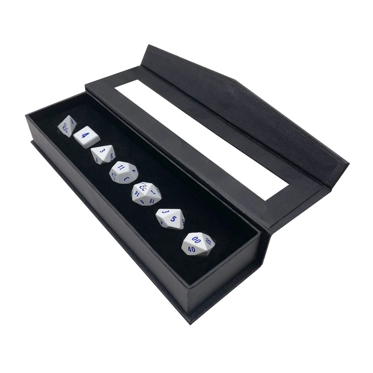 Ultra Pro Heavy Metal Icewind RPG Dice Set (7ct) For Dungeons & Dragons - Image 3