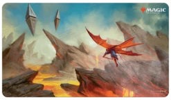 Ultra Pro Zendikar Rising Lavaglide Pathway Standard Gaming Playmat For Magic: The Gathering