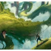 Ultra Pro Zendikar Rising Branchloft Pathway Standard Gaming Playmat For Magic: The Gathering