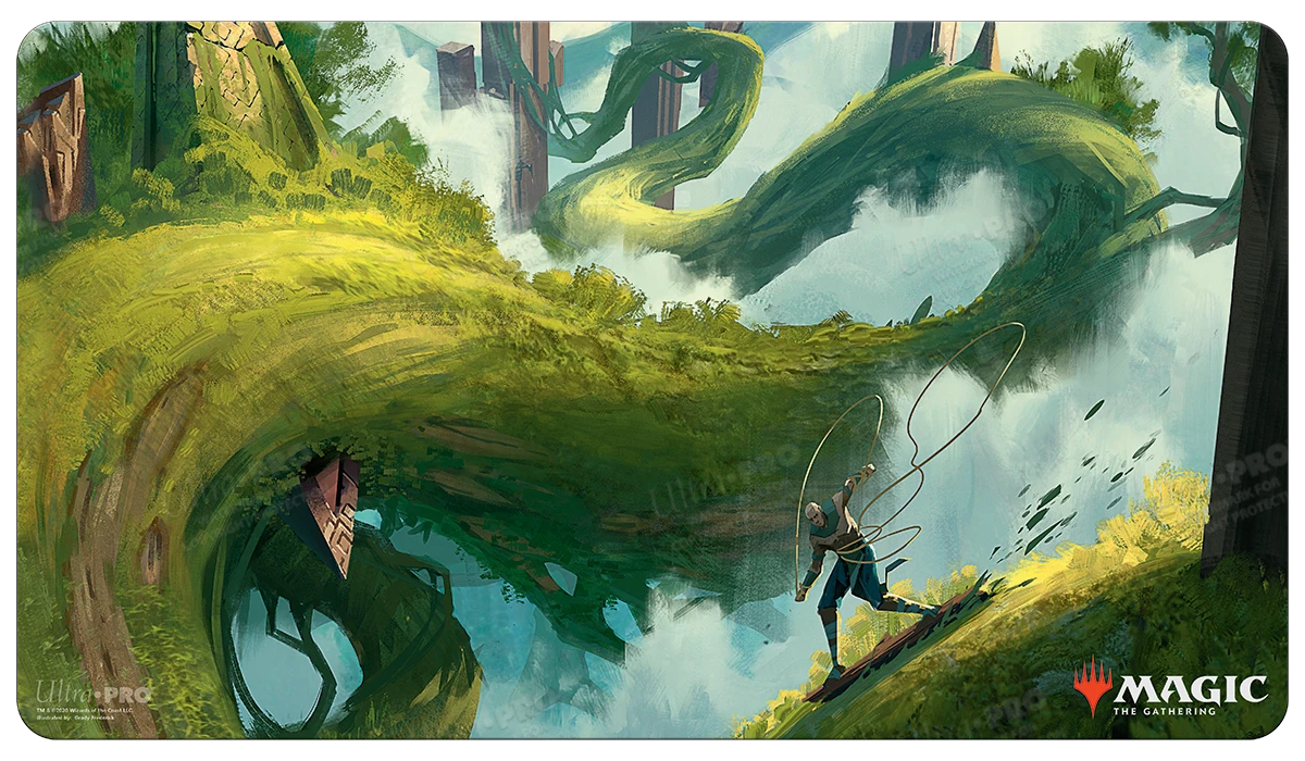 Ultra Pro Zendikar Rising Branchloft Pathway Standard Gaming Playmat For Magic: The Gathering