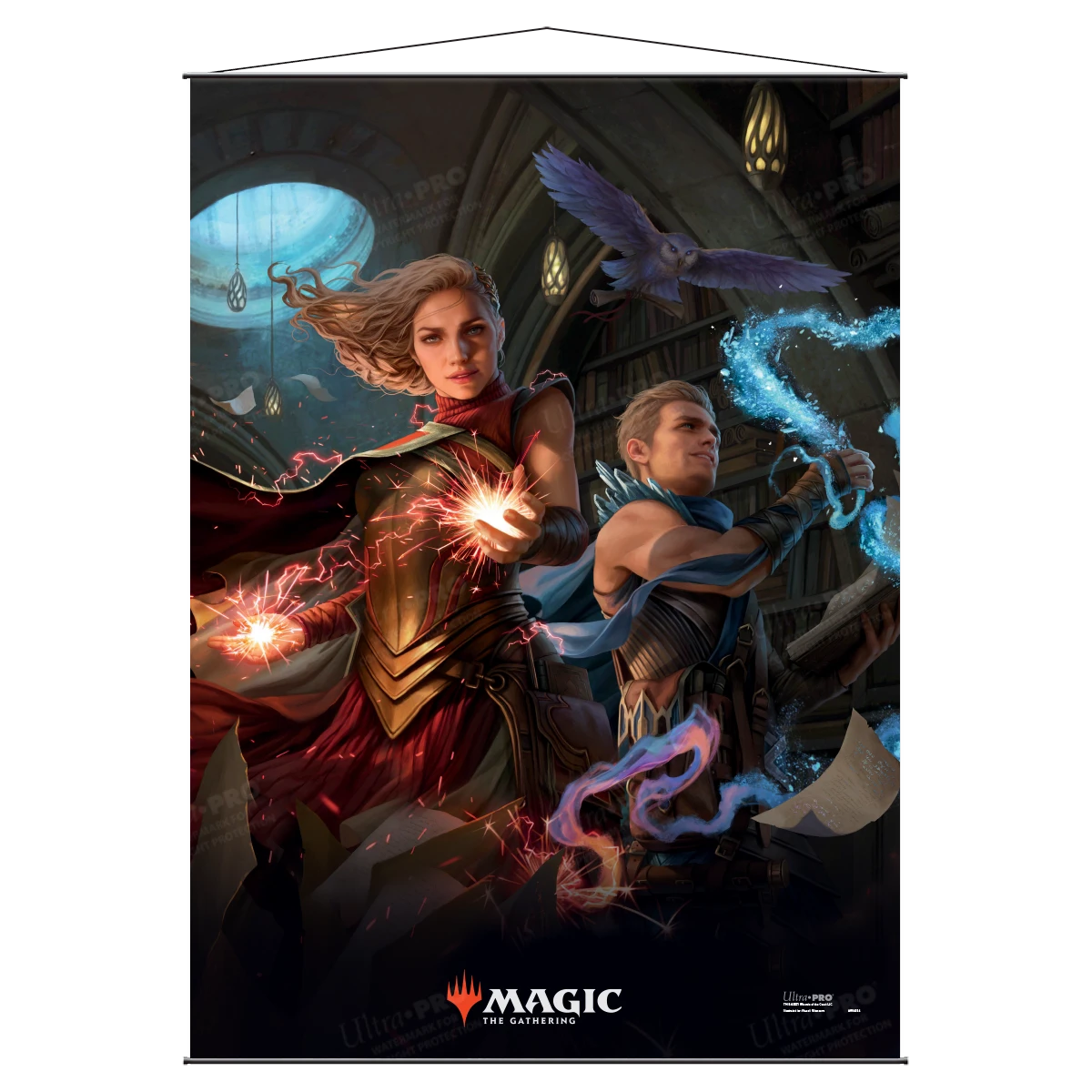 Ultra Pro Strixhaven Will And Rowan Wall Scroll For Magic: The Gathering