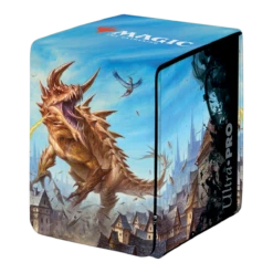 Ultra Pro Adventures In The Forgotten Realms The Tarrasque Alcove Flip Deck Box For Magic: The Gathering