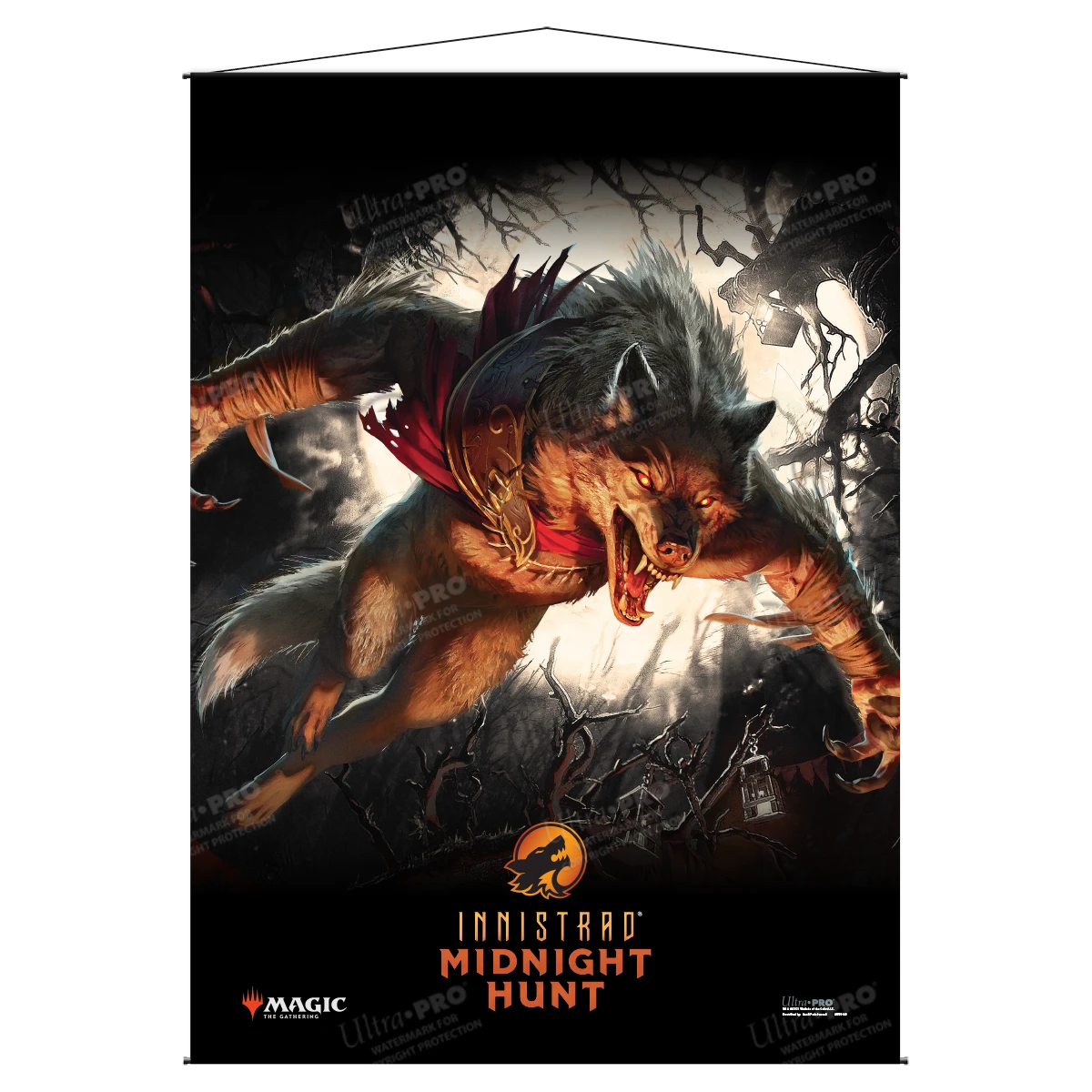 Ultra Pro Innistrad: Midnight Hunt Set Display Key Art Hunt Wall Scroll For Magic: The Gathering