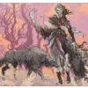 Ultra Pro Innistrad: Midnight Hunt Arlinn The Pack Leader Double-Sided Standard Gaming Playmat For Magic: The Gathering