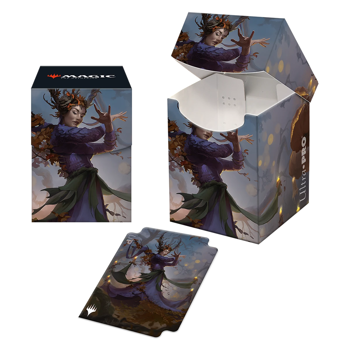Ultra Pro Innistrad: Midnight Hunt Leinore, Autumn Sovereign Commander Combo Box For Magic: The Gathering