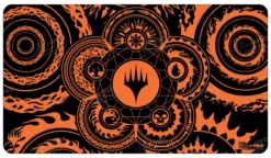 Ultra Pro Mana 7 Color Wheel Standard Gaming Playmat For Magic: The Gathering