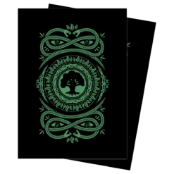 Ultra Pro Mana 7 Forest Deck Protector Sleeves (100ct) For Magic: The Gathering
