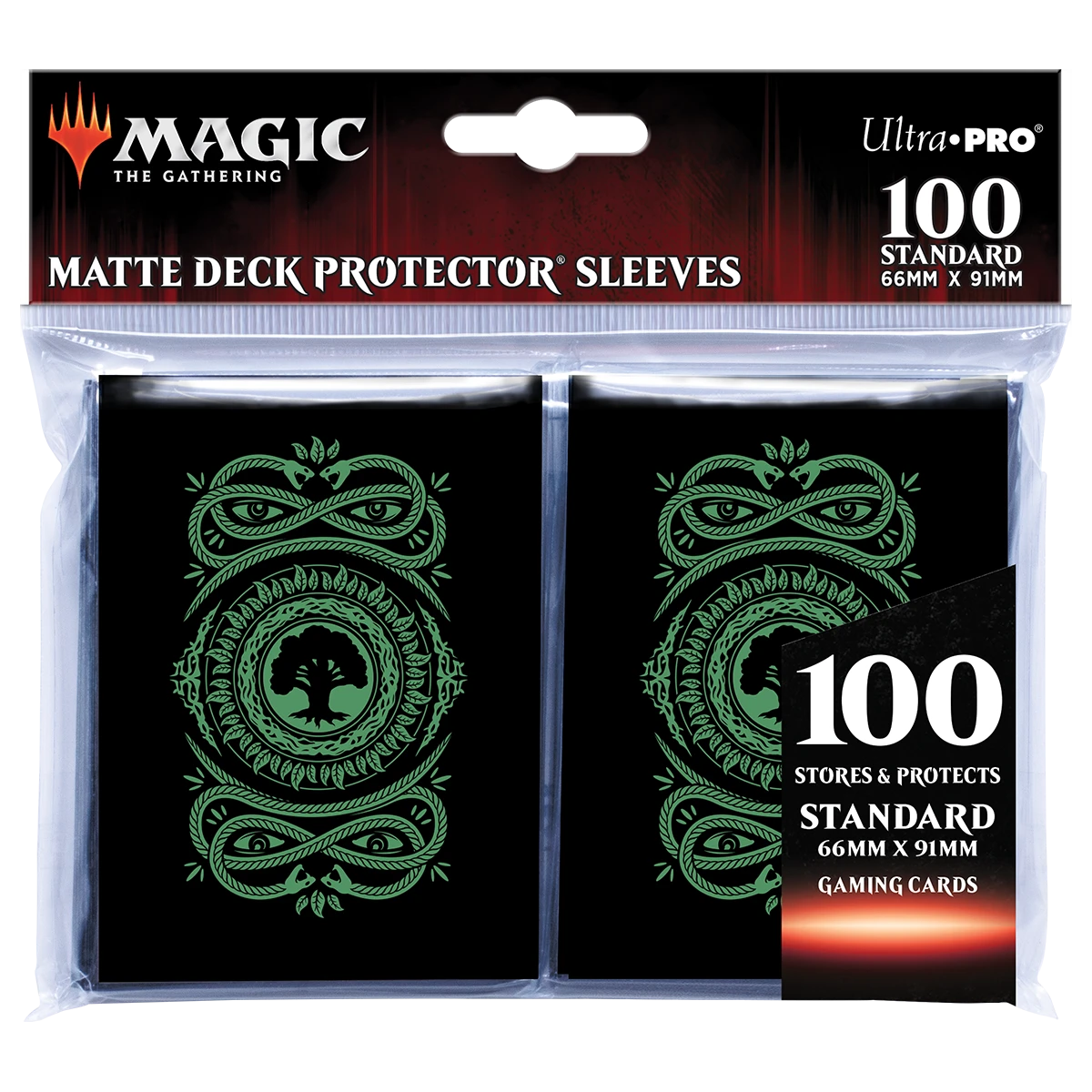 Ultra Pro Mana 7 Forest Deck Protector Sleeves (100ct) For Magic: The Gathering - Image 2