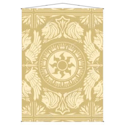 Ultra Pro Mana 7 Plains Wall Scroll For Magic: The Gathering