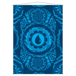 Ultra Pro Mana 7 Island Wall Scroll For Magic: The Gathering