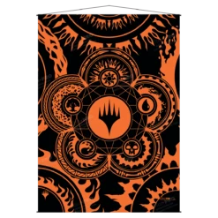 Ultra Pro Mana 7 Color Wheel Wall Scroll For Magic: The Gathering