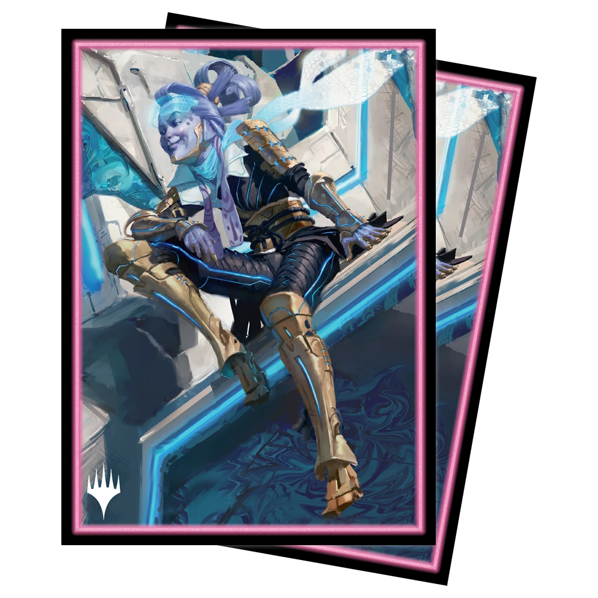 Ultra Pro Kamigawa Neon Dynasty Kotori, Pilot Prodigy Standard Deck Protector Sleeves (100ct) For Magic: The Gathering