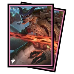 Ultra Pro Kamigawa Neon Dynasty Chishiro, The Shattered Blade Standard Deck Protector Sleeves (100ct) For Magic: The Gathering