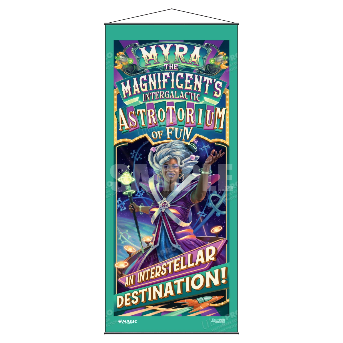 Ultra Pro Unfinity Greatest Show In The Multiverse Wall Scroll For Magic: The Gathering