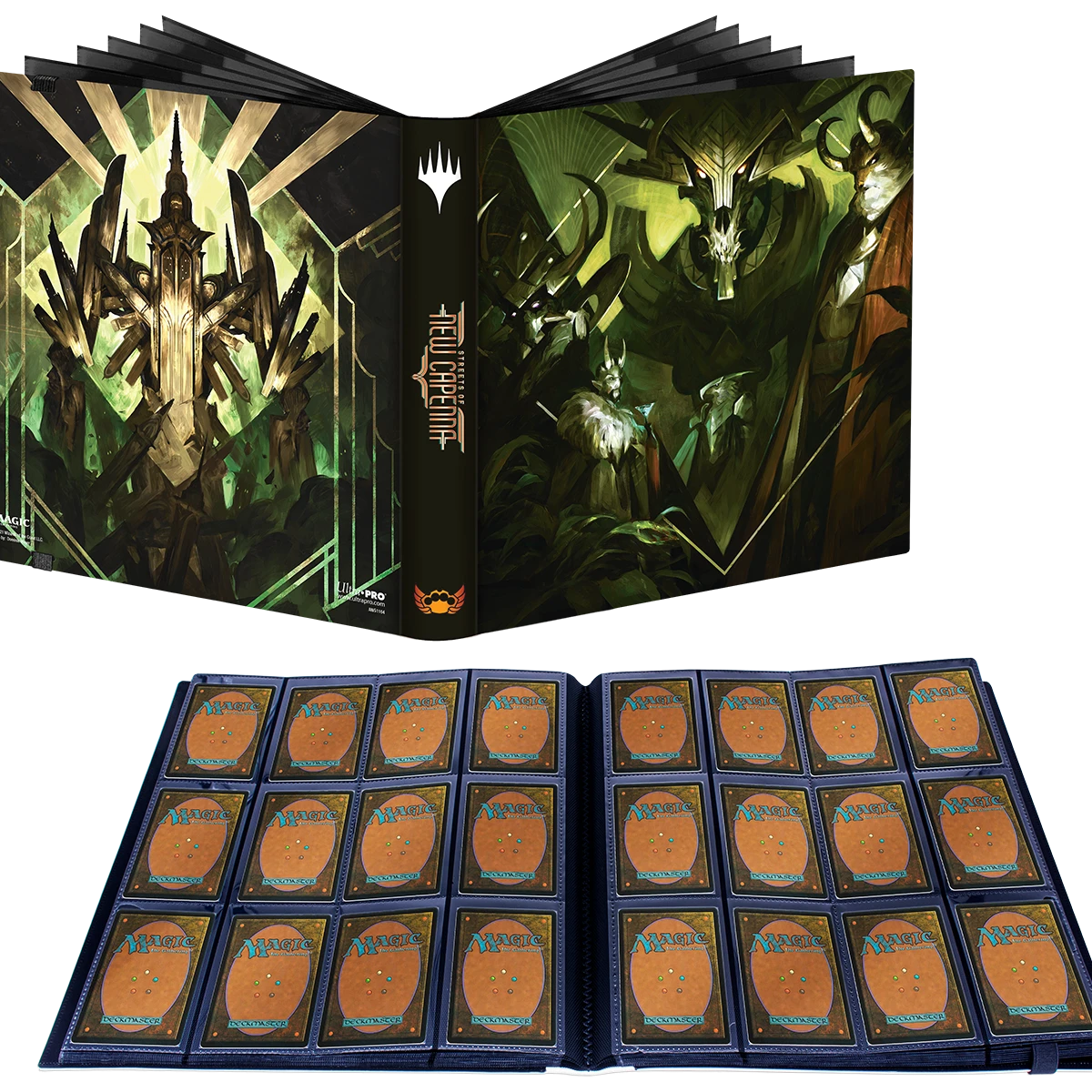 Ultra Pro Streets Of New Capenna Meeting Of The Five And Titan Of Industry 12-Pocket PRO-Binder For Magic: The Gathering - Image 2