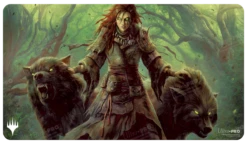 Ultra Pro Commander Legends: Battle For Baldur's Gate Faldorn, Dread Wolf Herald Standard Gaming Playmat For Magic: The Gathering