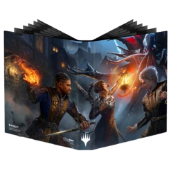 Ultra Pro Commander Legends: Battle For Baldur's Gate Party Battle 9-Pocket PRO-Binder For Magic: The Gathering