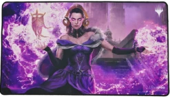 Ultra Pro Double Masters 2022 Liliana, The Last Hope Stitched Standard Gaming Playmat For Magic: The Gathering