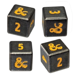Ultra Pro Heavy Metal Spelljammer Realmspace D6 Dice Set (4ct) For Dungeons & Dragons