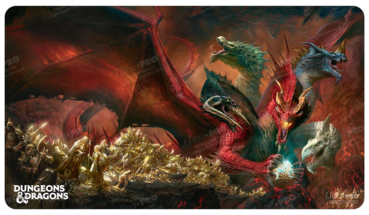 Ultra Pro Cover Series Tyranny Of Dragons Standard Gaming Playmat For Dungeons & Dragons