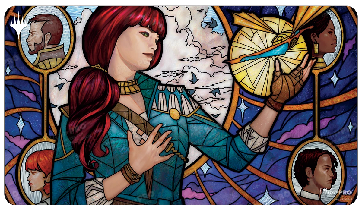 Ultra Pro Dominaria United Jhoira, Ageless Innovator Standard Gaming Playmat For Magic: The Gathering