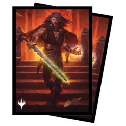 Ultra Pro Dominaria United Jared Carthalion Standard Deck Protector Sleeves (100ct) For Magic: The Gathering