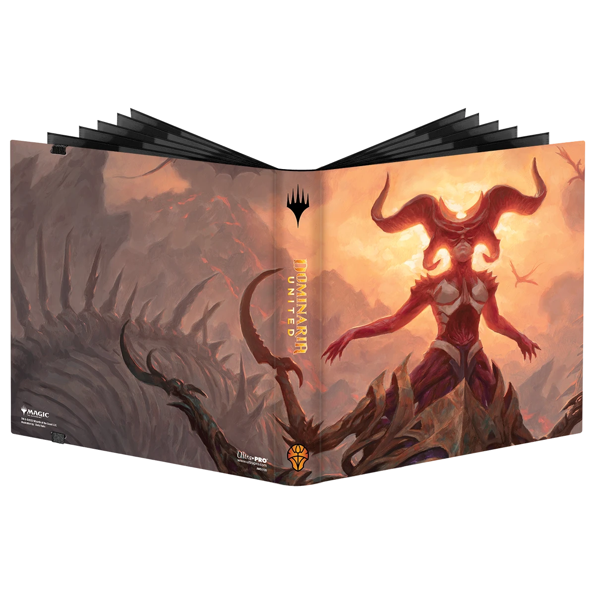 Ultra Pro Dominaria United Sheoldred, The Apocalypse 12-Pocket PRO-Binder For Magic: The Gathering
