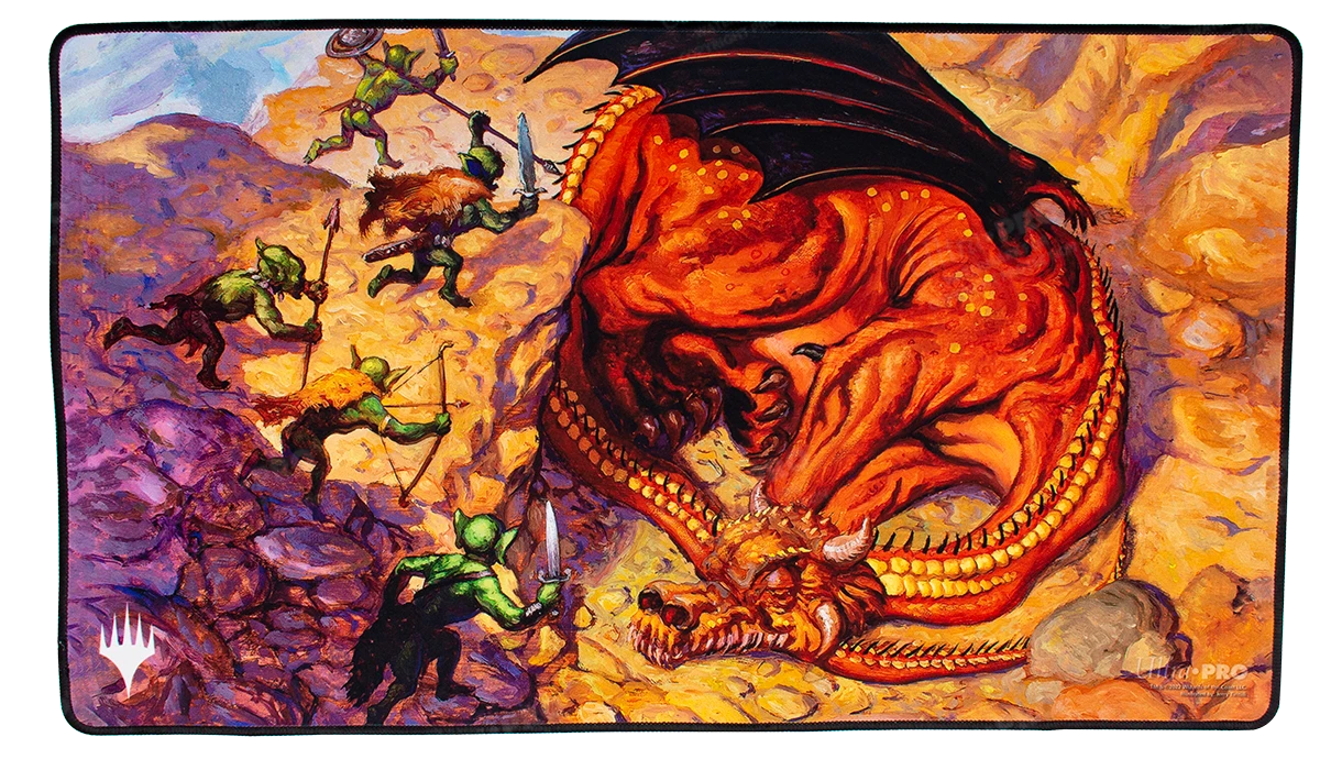 Ultra Pro Dominaria Remastered Sneak Attack Black Stitched Standard Gaming Playmat For Magic: The Gathering