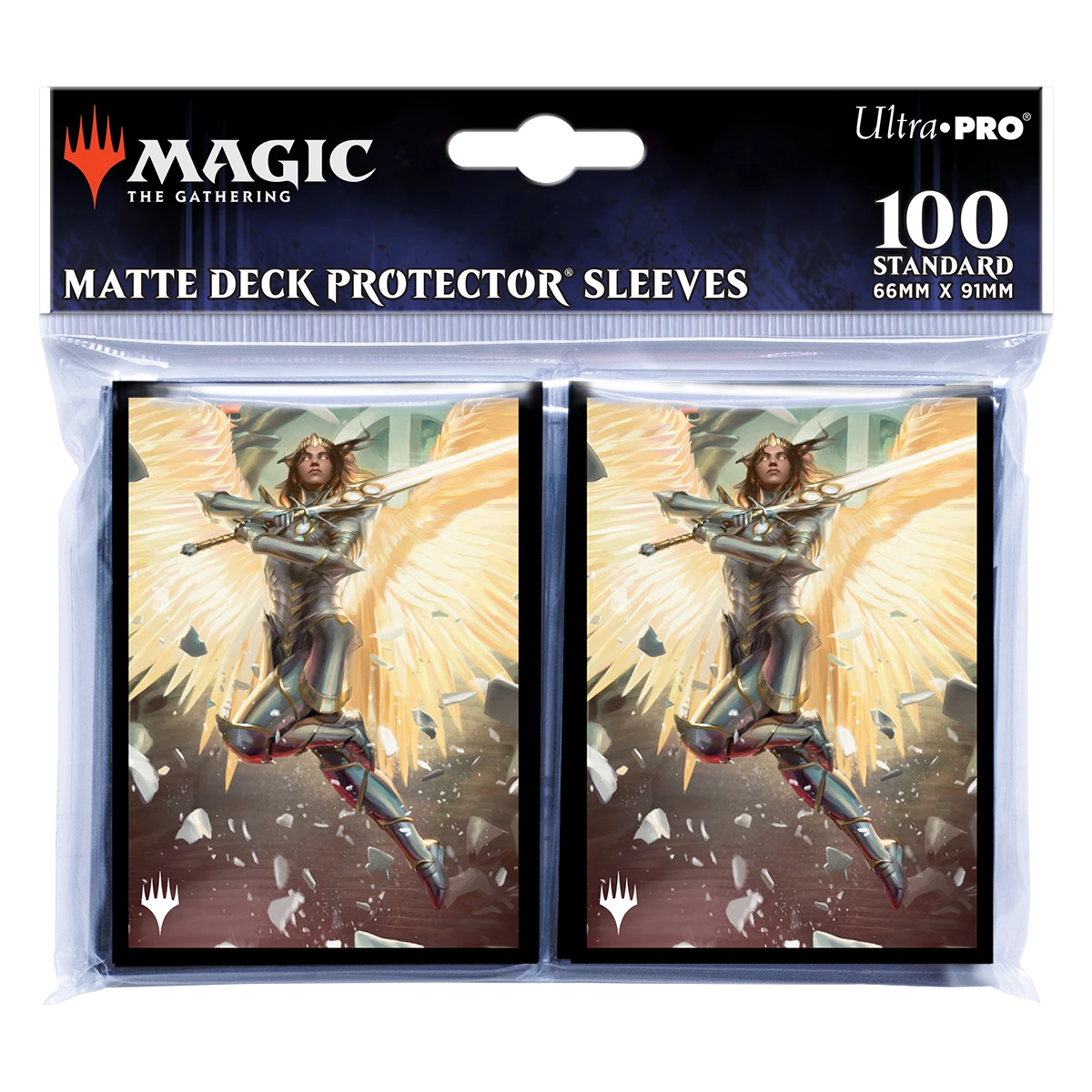 Ultra Pro March Of The Machine Archangel Elspeth Standard Deck Protector Sleeves (100ct) For Magic: The Gathering - Image 2