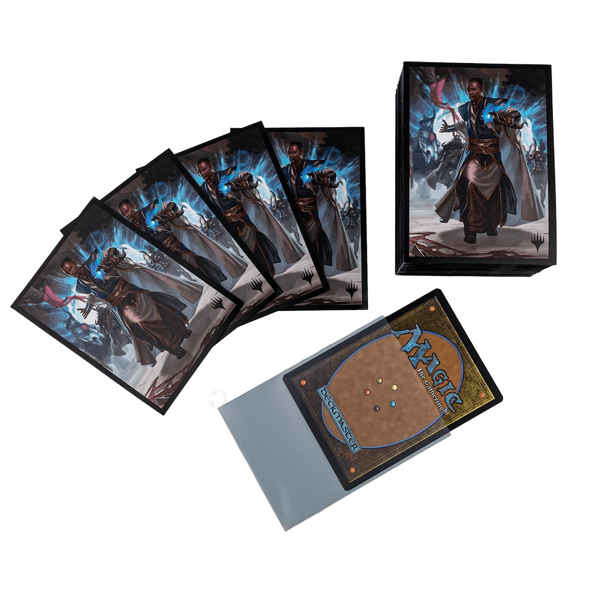 Ultra Pro March Of The Machine Teferi Akosa Of Zhalfir Standard Deck Protector Sleeves (100ct) For Magic: The Gathering - Image 3