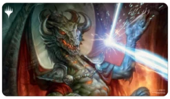Ultra Pro Commander Masters Deflecting Swat Red Standard Gaming Playmat For Magic: The Gathering