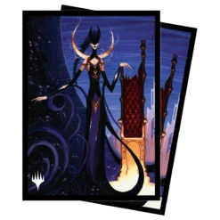 Ultra Pro Wilds Of Eldraine Ashiok, Wicked Manipulator Standard Deck Protector Sleeves (100ct) For Magic: The Gathering