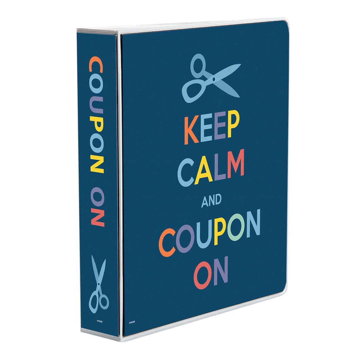 Ultra Pro Keep Calm 3-Ring Coupon Organizer Binder