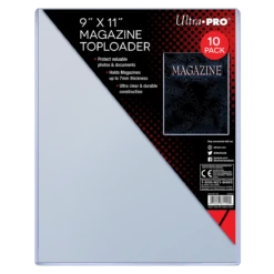 Ultra Pro 9" X 11" Thick Magazine Toploaders (10ct)