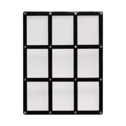 Ultra Pro 9-Card Black Frame Screwdown Holder