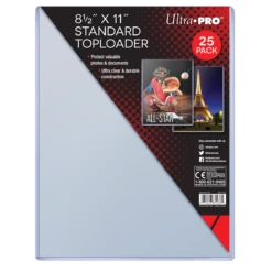 Ultra Pro 8-1/2" X 11" Toploaders (25ct)