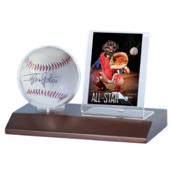 Ultra Pro Baseball & Card Wood Display Holder