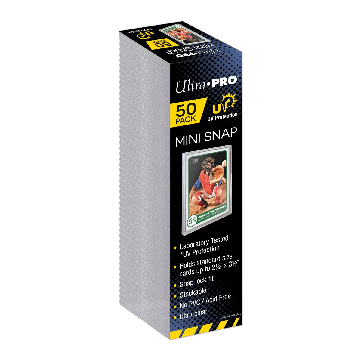 Ultra Pro UV Mini Snap Card Holders (50ct)