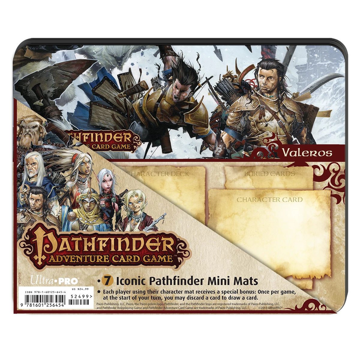 Ultra Pro Rise Of The Runelords Base Set Mini Mats (7ct) For Pathfinder Adventure Card Game